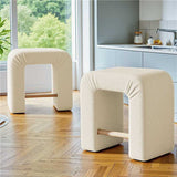 Set of 2 Modern Inverted U-Shape Bar Stools