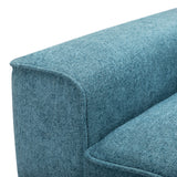 Modern Upholstered Loveseat Sofa with Plush Cushions
