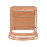 Elowen Outdoor Patio Bar Stools, Iron, Set of 2