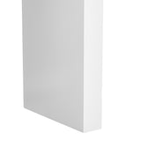 Modern Wood Rectangle Console Table, White
