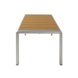 Aldere Aluminum Outdoor Patio Coffee Table