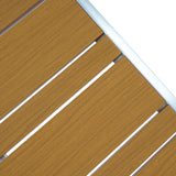 Aldere Aluminum Outdoor Patio Coffee Table