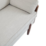 Mid-Century Modern Luxury Sofa – 71.75'' Upholstered Couch