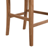 Set of 2 Mid-Century Modern Counter Stools