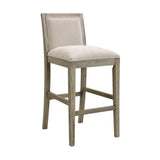 Set of 2 Mid-Century Modern Counter Stools