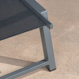 Outdoor Chaise Lounge with Finished Aluminum Frame - NH163303
