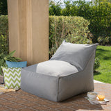 Outdoor Water Resistant Fabric Bean Bag Lounger - NH222403