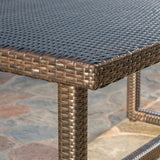 Outdoor 59 Inch Wicker Dining Table - NH714303