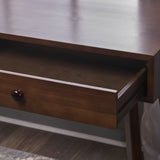 Walnut Finished Acacia Wood Console Table - NH498003