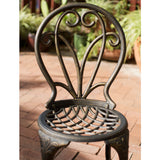 Dark Gold Cast Aluminum 3-piece Bistro Set - NH932232