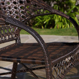 Brown 3pc Wicker Bistro Set - NH567872