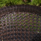 Brown 3pc Wicker Bistro Set - NH567872