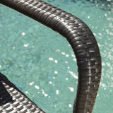 30-Inch Outdoor Brown Wicker Barstool (Set of 2) - NH649592