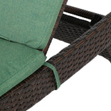 Lakeport Outdoor Adjustable Chaise Lounge Chair w/ Cushion
