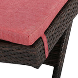 Lakeport Outdoor Adjustable Chaise Lounge Chair w/ Cushion