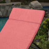 Outdoor Adjustable Chaise Lounge Chair w/ Cushion - NH239592