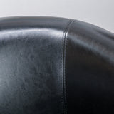 Modern Upholstered Swivel Barrel Club Chair - NH146692