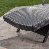 Outdoor Wicker Lounge with Water Resistant Cushion - NH580003