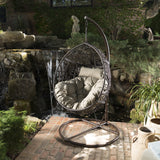 Outdoor Wicker Hanging Teardrop / Egg Chair - NH221203