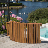 Outdoor Wood Folding & Portable Chaise Lounge - NH025732