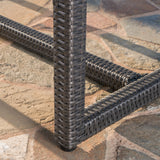 Outdoor 59 Inch Wicker Dining Table - NH714303