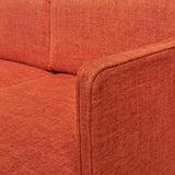 Mid Century Modern Fabric Chaise Sectional - NH954103