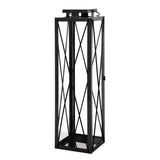 Elwick 22" Modern Stainless Steel Lantern