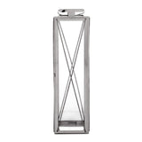 Elwick 22" Modern Stainless Steel Lantern