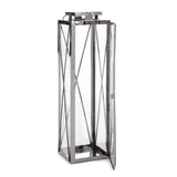 Elwick 22" Modern Stainless Steel Lantern