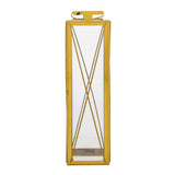 Elwick 22" Modern Stainless Steel Lantern