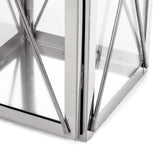 Elwick 14" Modern Stainless Steel Lantern