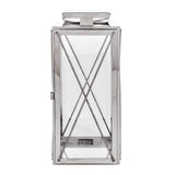 Elwick 14" Modern Stainless Steel Lantern