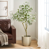 Bowrun Artificial Eucalyptus Leaf Tree