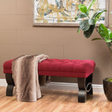 Tufted Fabric Ottoman Bench - NH995992