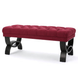 Tufted Fabric Ottoman Bench - NH995992