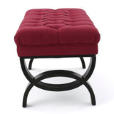 Tufted Fabric Ottoman Bench - NH995992