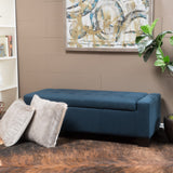 Tufted Fabric Storage Ottoman Bench - NH005992