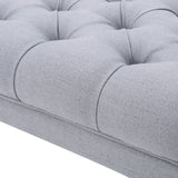 Tufted Fabric Ottoman Bench - NH995992