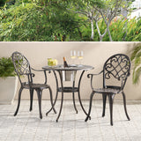 Copper Cast Aluminum 3pc Bistro Set - NH597432