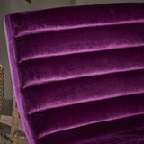 Parisian Modern Velvet Lounge Accent Chair - NH376303