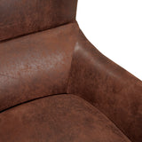 Microfiber High Back Wingback Club Chair - NH674032