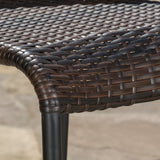 Multi-brown Wicker Counter Stool (Set of 4) - NH002892