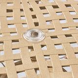 Outdoor 5 Piece Cast Aluminum Round Dining Set - NH596503