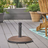 Outdoor 55 lbs Circular Concrete Umbrella Base - NH323932