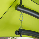 Steel Hanging Lounge Chair with Cushion - NH661592