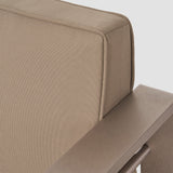 Coral Outdoor 4 Seater Aluminum Chat Set with 2 Side Table - NH075903