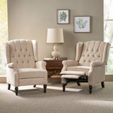 Contemporary Tufted Fabric Recliner (Set of 2) - NH162213