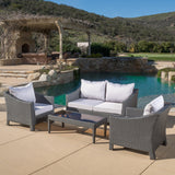 4pc Outdoor Wicker Sofa Set - NH360692