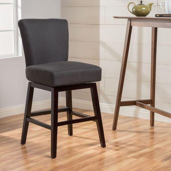 32-Inch Fabric Swivel High Back Barstool - NH597003