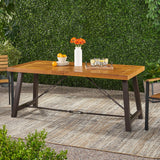 Modern Industrial Dining Table - NH852213